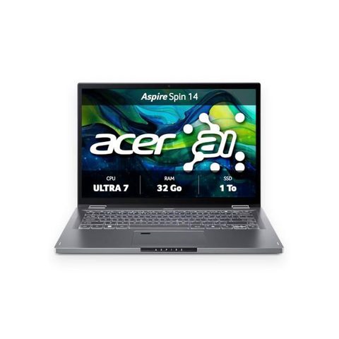 Acer Aspire Spin 14 ASP14-52MTN, Convertibles, 14, Intel Core Ultra 7,, SSD, Intel Graphics
