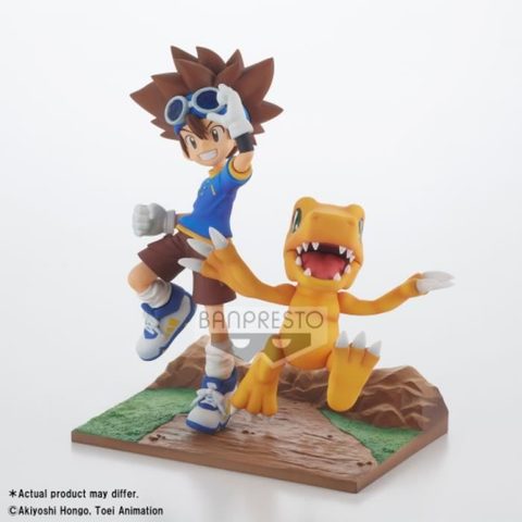 Banpresto DIGIMON - Taichi & Agumon - Figurine DXF-Adventure Archives 15cm