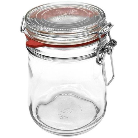 LE Pratique Bocaux à armature - 7378 - 750 ml - Ø85 mm - Pack de 6