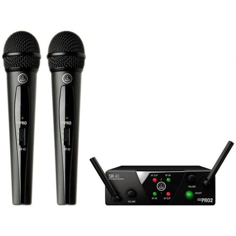 AKG WMS40 Mini2 Set BD - Plage de fréquence 40-20000 - Sensibilité -70