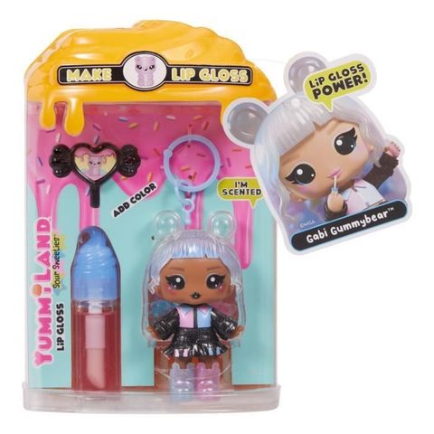 MGA Yummiland Lip Gloss Doll Sour Sweeties - Gabi Gummybear