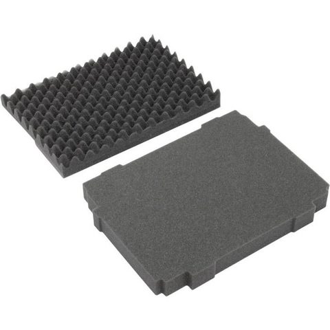 Makita Set de coussins en mousse 40 mm pour MAKPACs, 2 pièces, dimensions 375 x 280 x 80 mm