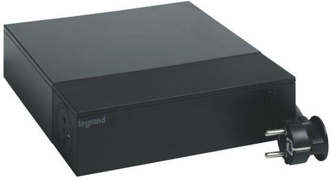 Legrand Multiprise parafoudre 4 prises noir 2 m