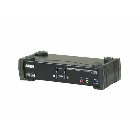 Aten CS1922M Commutateur écran-clavier-souris-audio-USB 2 x KVM - audio - USB 1 utilisateur local Ordinateur de bureau