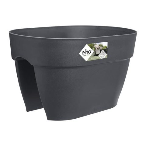 Elho Balconnière - VIBIA CAMPANA FLOWER BRIDGE - Plastique - Anthracite - 26x39x22cm - 100% récyclé