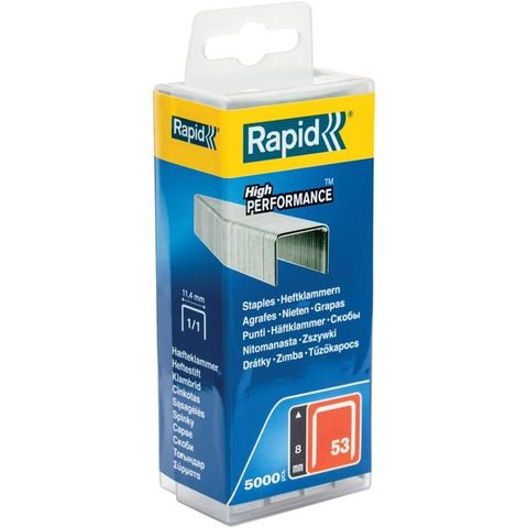 Rapid 5000 agrafes n°53 Agraf 8mm