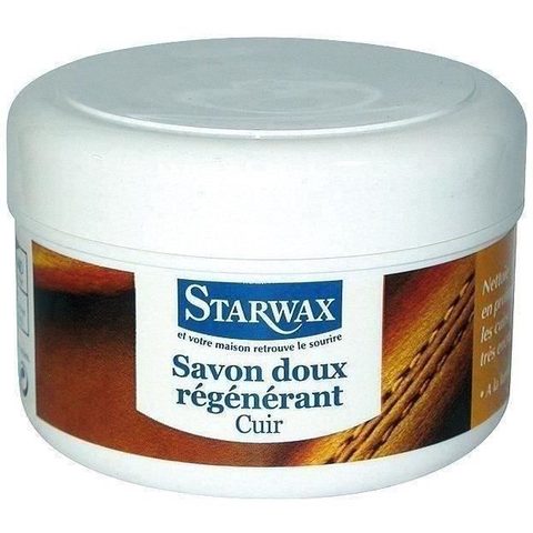 Starwax Savon doux régénérant cuir 150ml