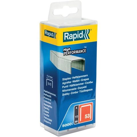 Rapid Agrafe n°53 10 mm vendue par 5000 pièces