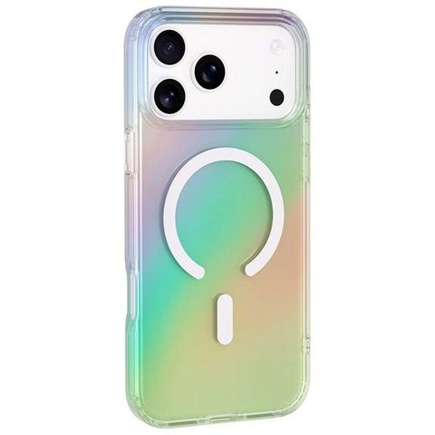 BBC Coque MagSafe - IPhone17 Pro - Semi-transparente - Irisée