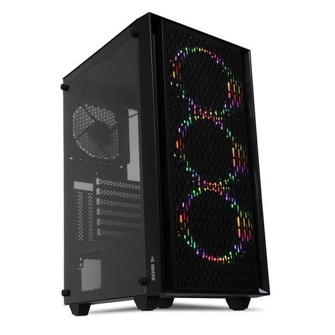 Ibox Cetus 903 - Midi Tour - Éclairage ARGB - Micro-ATX/Mini-ITX - GPU jusquà 290 mm