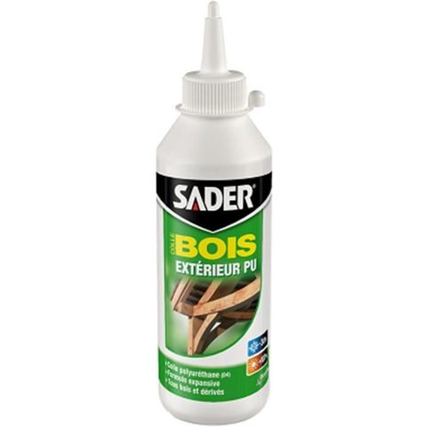 Sader Colle Bois Extérieur PU Polyuréthane 250g
