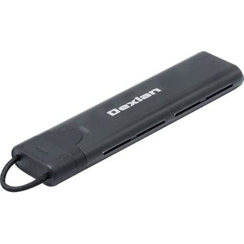 Dexlan Boitier SSD M.2 PCIe NVMe et SATA - DEX-924650 - USB C - Transfert rapide - Compatible M.2 2280