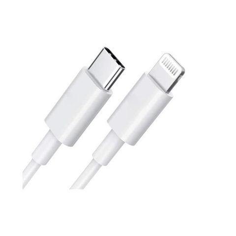 DLH DY-TU4090W - Câble Lightning - Lightning mâle pour 24 pin USB-C mâle - 1 m - blanc - pour Apple iPad/iPhone/iPod (Lightning)