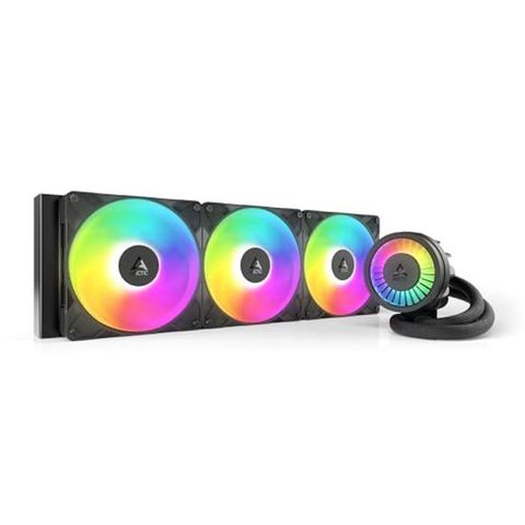 Arctic Liquid Freezer III Pro 420 A-RGB - Refroidisseur CPU AIO 3 x 140 mm refroidissement à eau radiateur 38 mm pompe