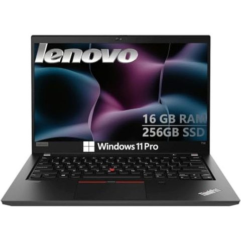 Lenovo ThinkPad T14 Gen 1 Ordinateur Portable 14 FHD Professionnel Intel Core i5-10210U 16 Go de RAM SSD de 256 Go Clavier QWERTY US Reconditionné