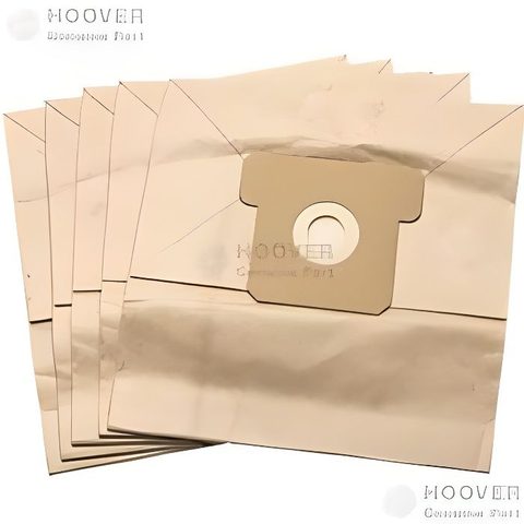 Hoover Sachet de sacs H10 - Boite de 5 sacs - Compatible avec plusieurs modèles - Sac pour aspirateur