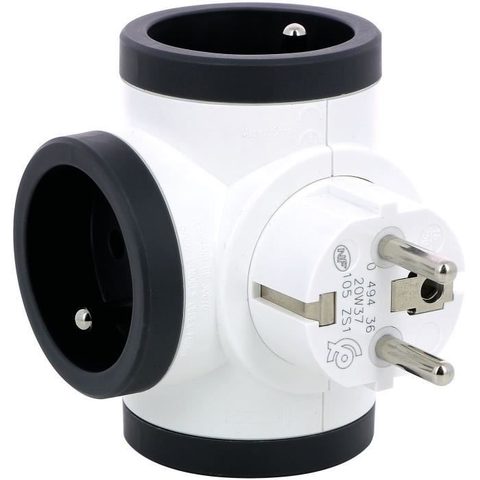 Legrand Multiprise 3 prises rotative