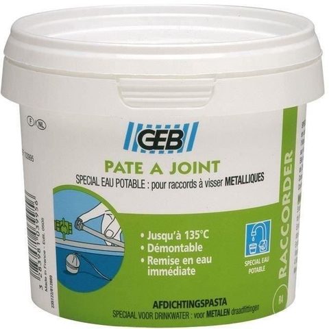 Geb Pâte à joints pour raccords à visser métallique
