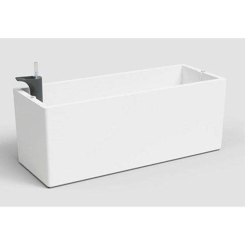 Artevasi Jardiniere auto arrosante Rimini 17 L blanche 20 x 51 x H20 cm