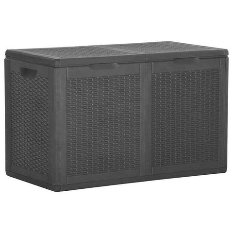 Vidaxl Boîte de rangement jardin 180L