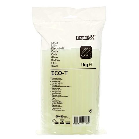 Rapid Bâtons de colle 12 mm pour usage général - 1 kg. Sac plastique