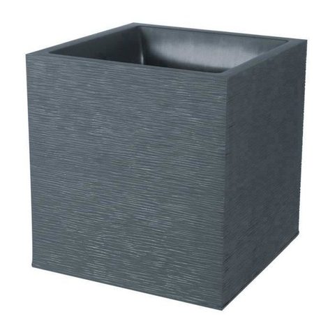 Eda Bac Graphit Anthracite Carré 40x40 cm