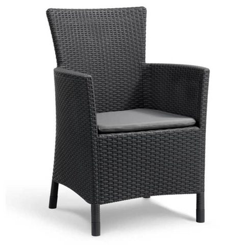 Keter Fauteuil de jardin Rosario - Anthracite