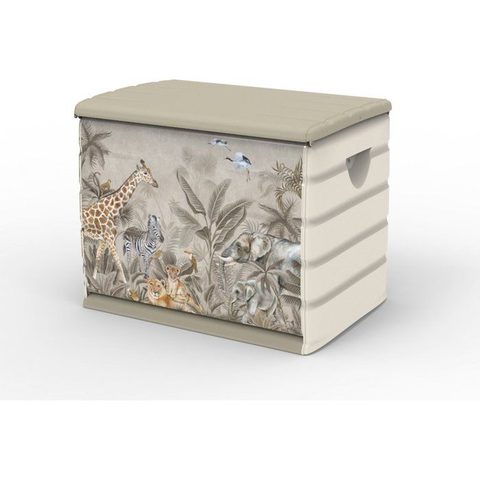 Plastiken C de rangement exterieur Safari 260 L sur roulettes