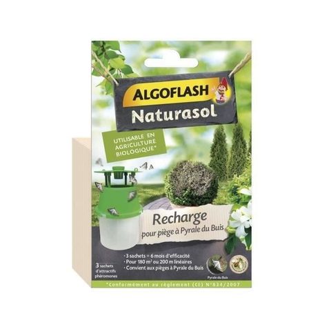 Algoflash Recharge pour piège pyrale du buis Multicolore H