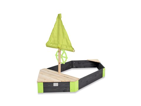 Exit Toys Bac à sable en bois, Aksent (190 x 90 cm)