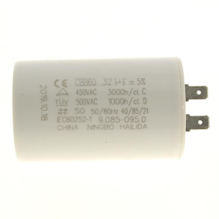 Karcher Condensateur 32µf 450v 9.085-095.0 - nettoyeur haute pression