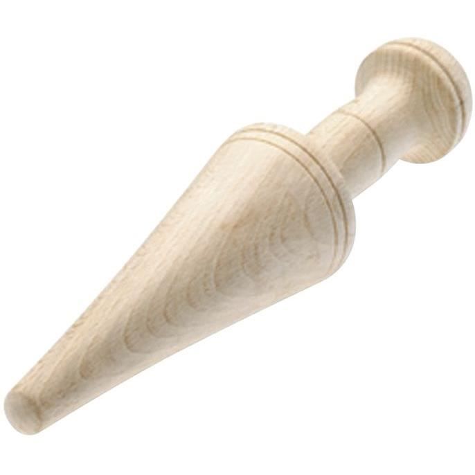 Lacor Poussoir pour chinois - L : 25 cm - bois Marron