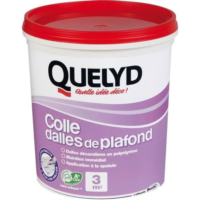 Quelyd Colle Pour Dalles De Plafond En Polystyrène - 1kg