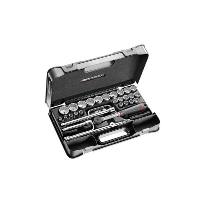 Facom C doutils - S.161B - 12 douilles - 2 rallonges - 1 cliquet 1/2