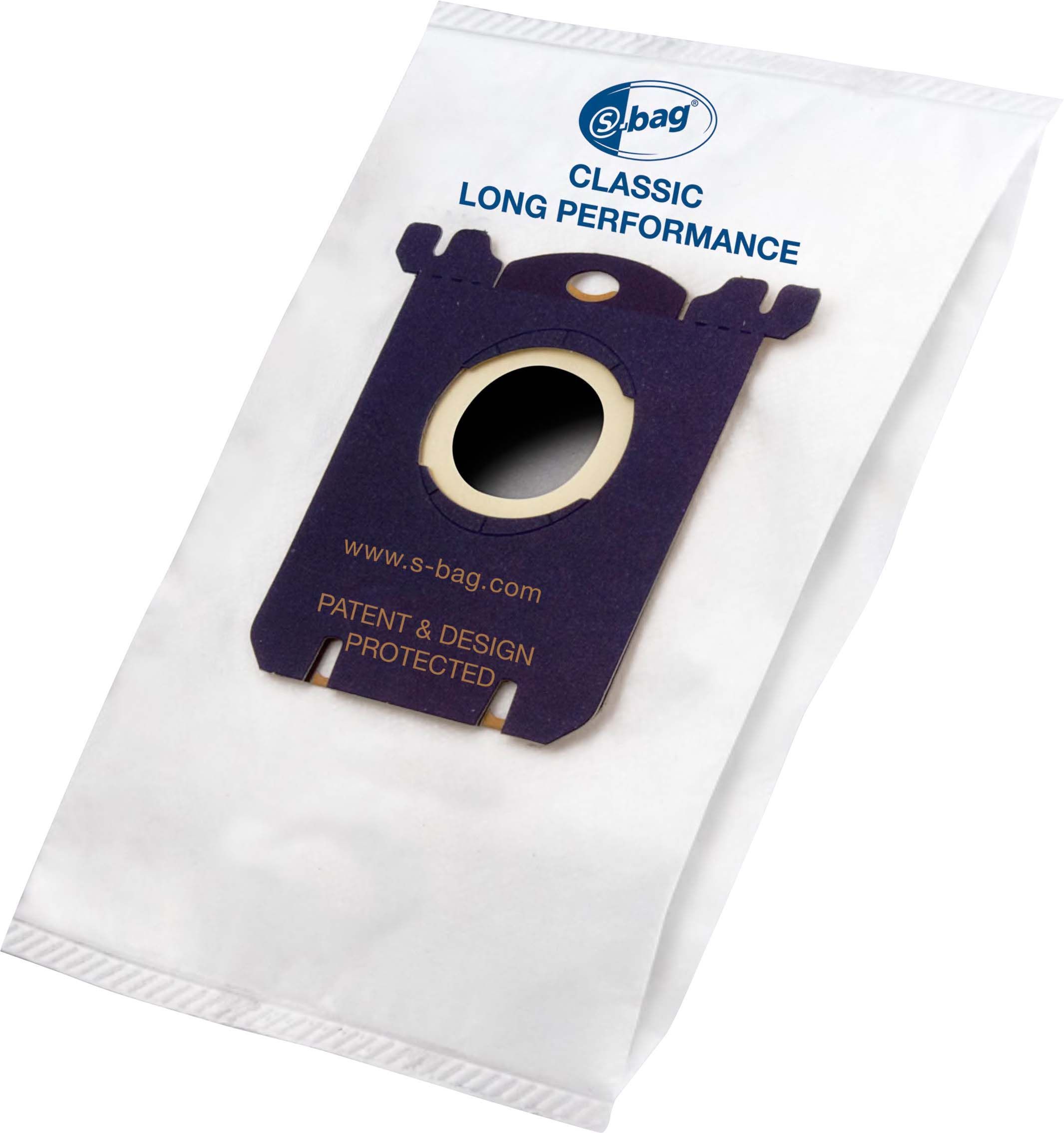 Philips Sac aspirateur traineau - FC8021/03 Lot de 4 sacs aspirateur S-bag Classique Longue Performance