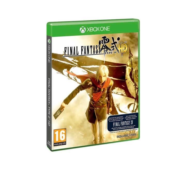 Jeu de rôle - Square Enix - Final Fantasy Type-0 HD - Blu-Ray - Graphismes en HD Xbox One