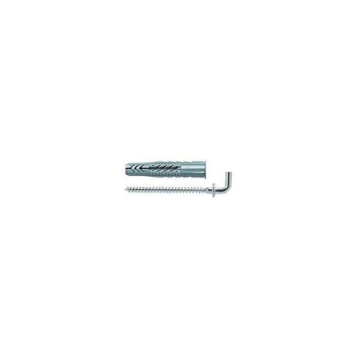Fischer Chevilles universelles nylon 6 mm x 51 mm, conditionnement 25 pièces, référence 94408
