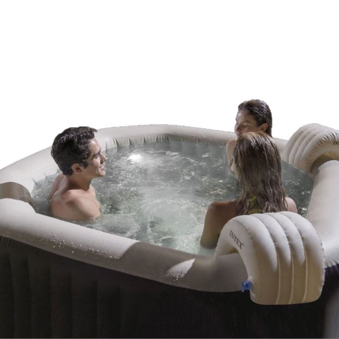 Intex Lumière dambiance LED - Spa à jets