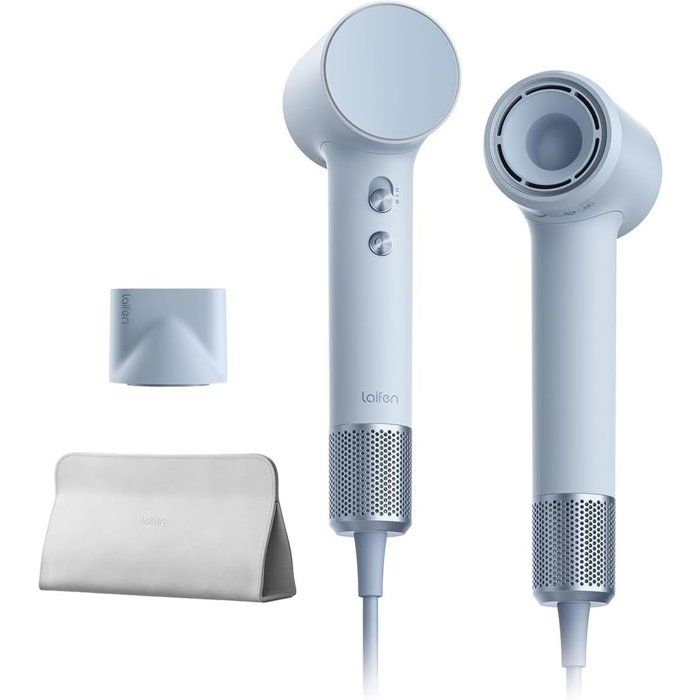 Laifen Sèche-cheveux - Mini - Compact - Voyage Bleu