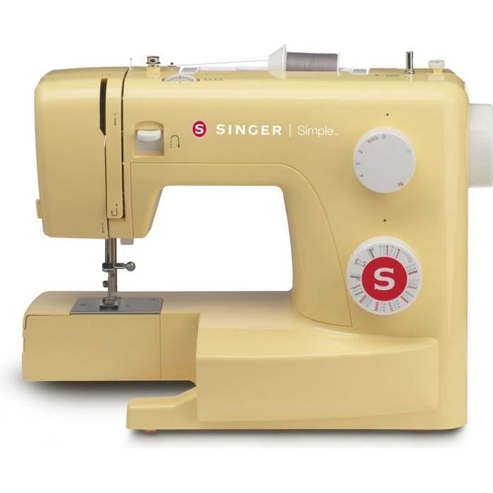 Singer Machine à coudre bras libre Simple 3223 - 23 programmes, boutonnière 4 étapes