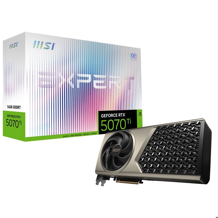 MSI GeForce RTX 5070 Ti - 16 Go GDDR7 - DLSS 4 - HDMI/Tri DisplayPort