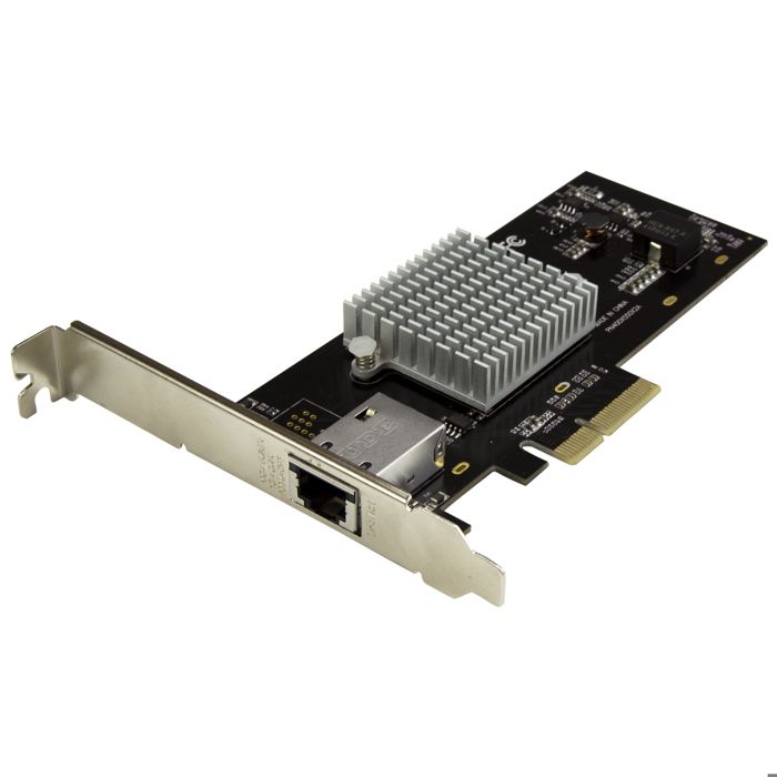 StarTech.com Carte réseau PCI Express - STARTECH - X550 - 10 Gigabit Ethernet - 1 port - Double profil