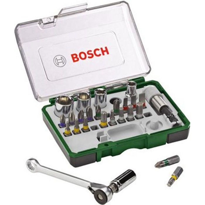 Bosch 2 607 017 160 embout de tournevis 27 pièces