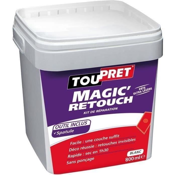 Toupret Kit de réparation Magic Retouch - 800 ml + spatule