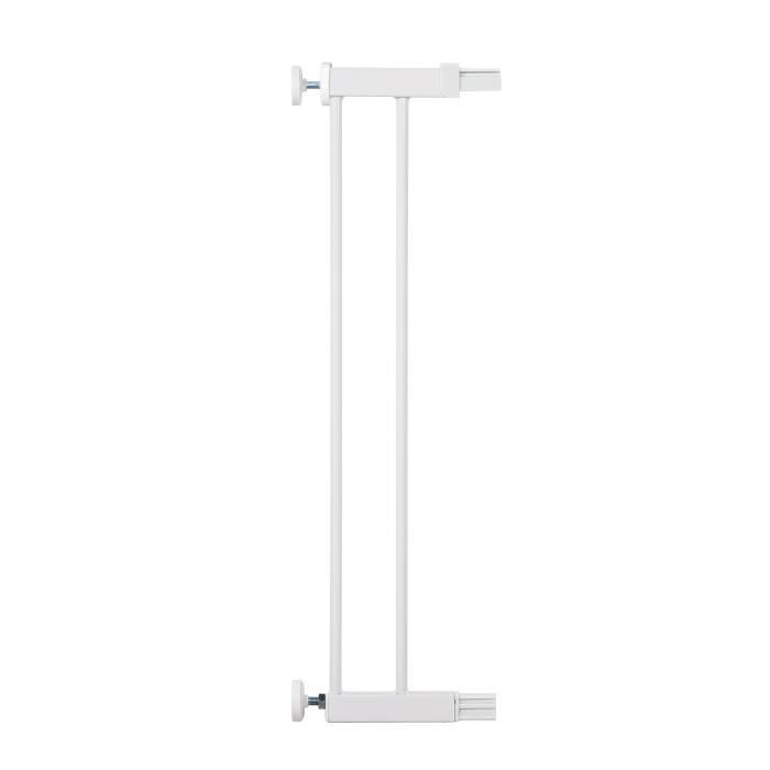 Safety First - Extension Pour Barrière U-Pressure Metal Blanc 14 Cm