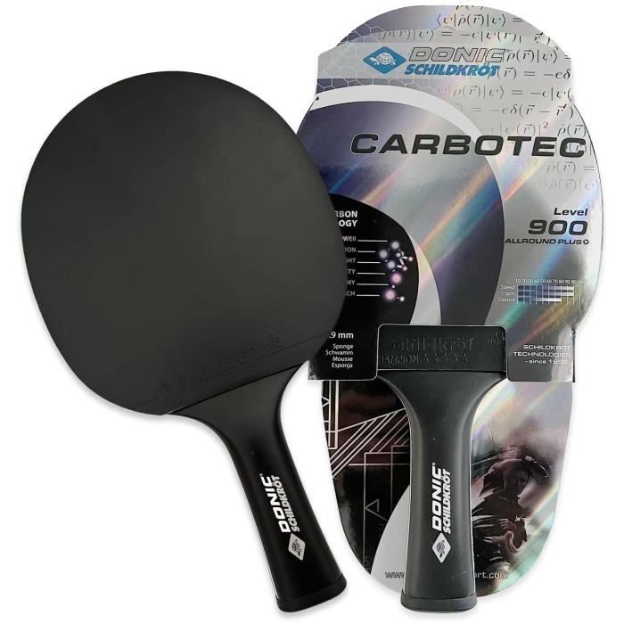 Schildkrot Funsport Raquette de tennis de table SCHILDKROT CarboTec 900 20 pourcent carbone QRC