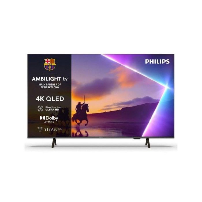 Philips TV QLED 43PUS8450 43" 4K UltraHD 60Hz Smart TV Titan OS HDR10+ Ambilight