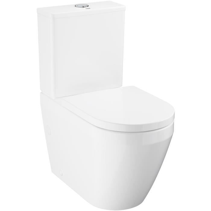 Grohe Ensemble WC a poser - Sortie horizontale - Sans bride - Euro Ceramic (102 489 SH00)