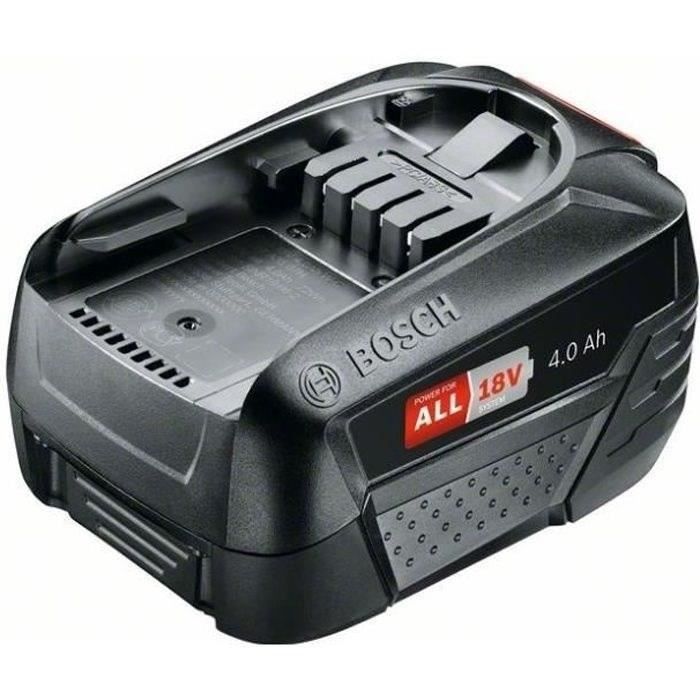 Bosch Batterie 18V 4 Ah - POWER FOR ALL 18V Noir