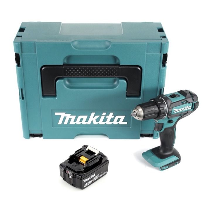 Makita Perceuse-visseuse sans fil - DDF 482 - 62Nm - 18V - Batterie 50Ah - C Makpac
